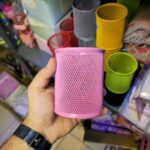 جاقلمی توری فلزی رنگی صورتی