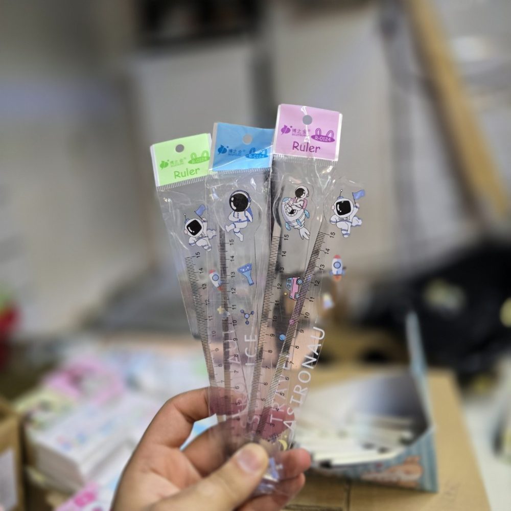 خط کش 15سانتی فضانورد