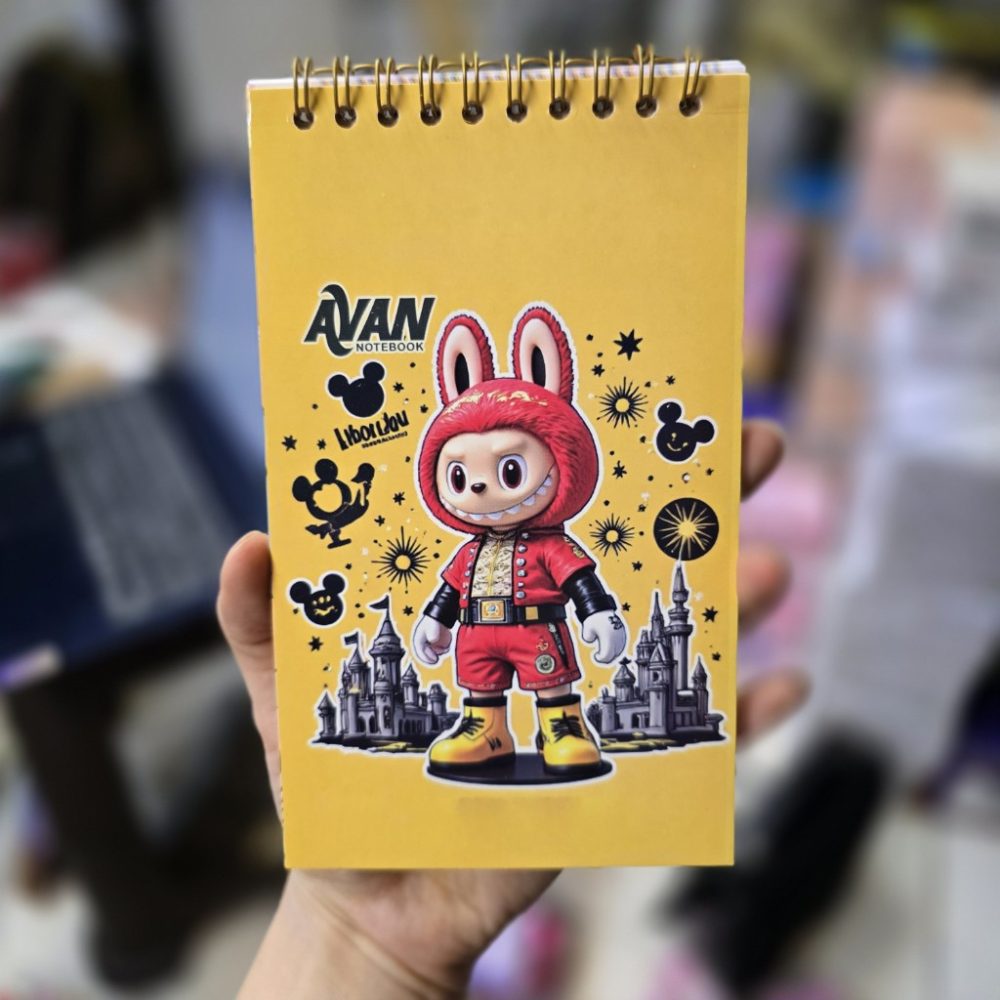 تودولیست بلند آوان طرح لبوبو لباس قرمز