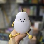 چراغ خواب سیلیکونی هفت رنگ طرح گلابی