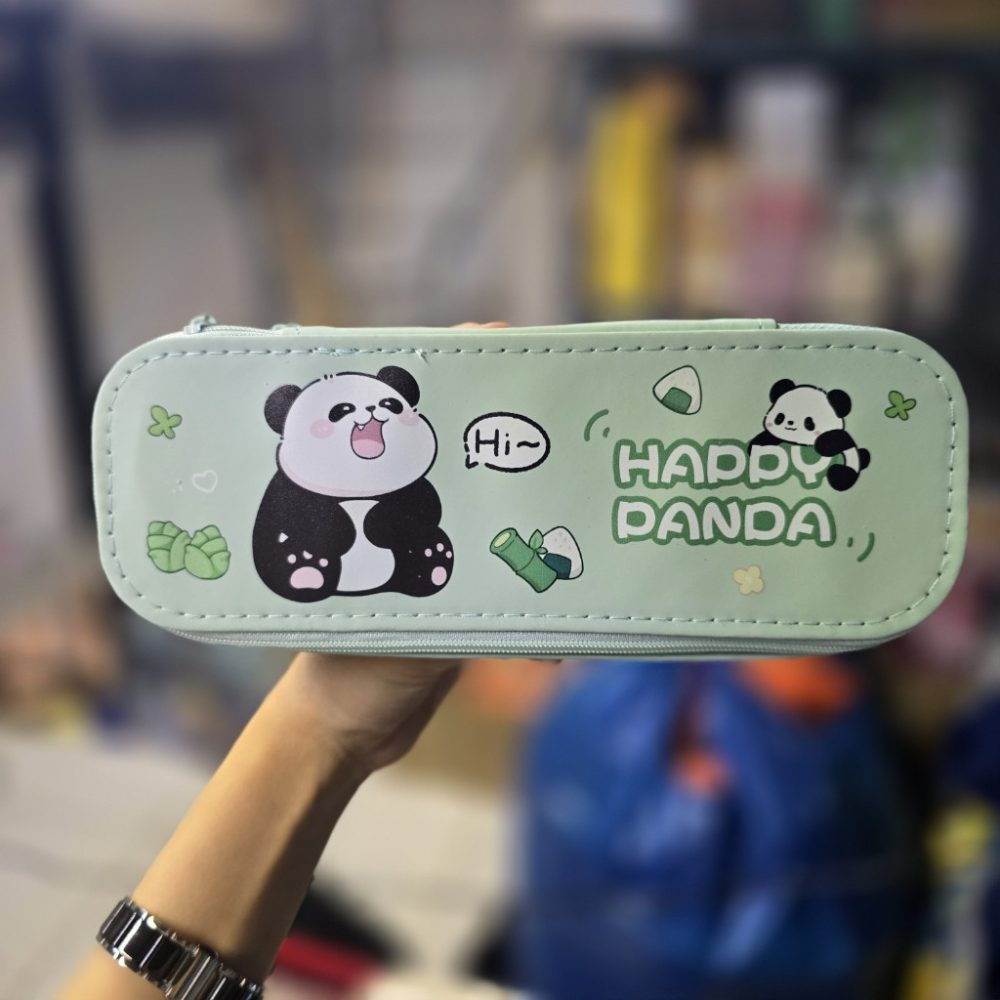 جامدادی دو زیپ طرح پاندا