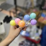 هایلایت بسته 6 عددی طرح آبنبات چوبی