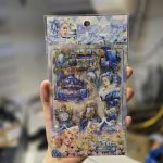 استیکر بسته 6 عددی طرح دختر آبی