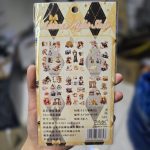 استیکر بسته 6 عددی طرح دختر نارنجی پشت