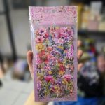 استیکر بسته 6عددی گل های رنگی