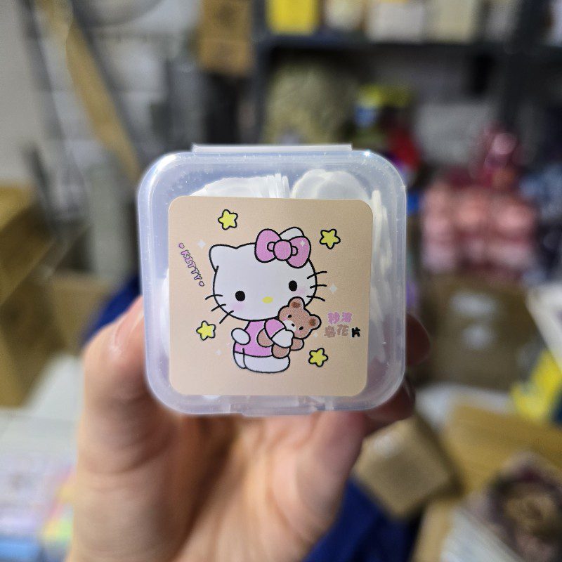 صابون کاغذی بسته ای طرح کیتی