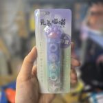 چسب دو طرفه و غلط گیر نواری طرح پنجه تویینگو رنگ بنفش