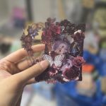 استیکر و کارت پستال تم ساز 30 ورقی گل زرشکی - Image 4