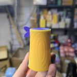 پاک کن و تراش مخزن دار برند توچین تنه درخت رنگ زرد