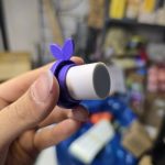 پاک کن و تراش مخزن دار برند توچین تنه درخت رنگ بنفش - Image 3