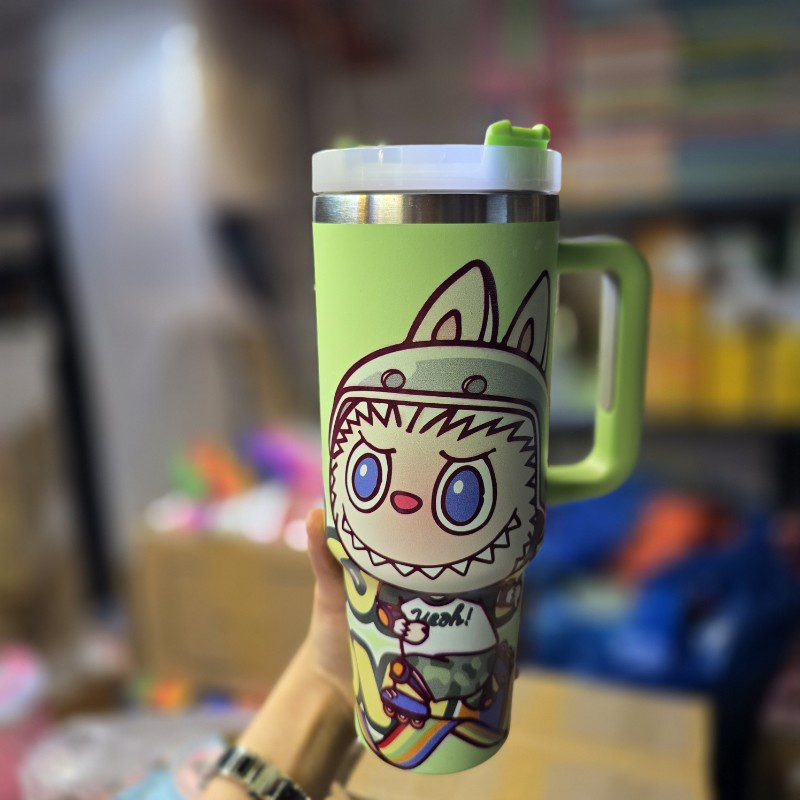 تامبلر طرح استنلی مدل لبوبو سبز