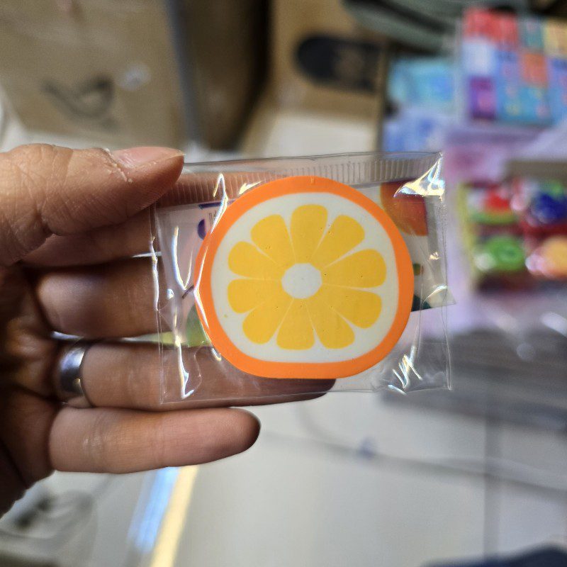 پاک کن طرح پرتقال