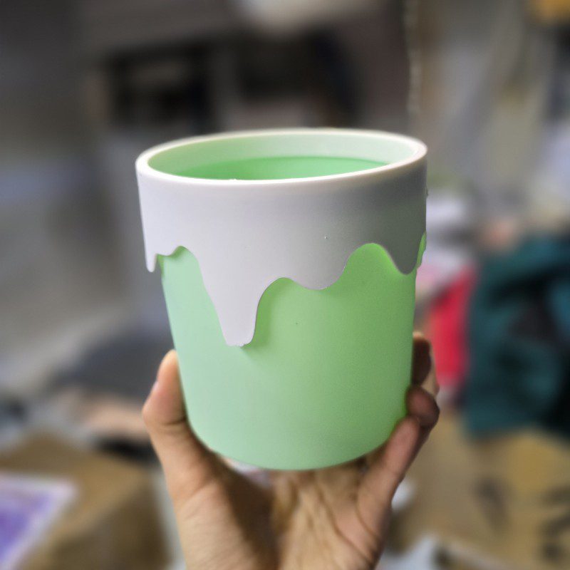 جاقلمی طرح بستنی سبز