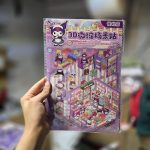 استیکر سه بعدی سری سانریو رنگ صورتی - Image 2