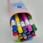 مداد رنگی 18 رنگ کریتورز کلاس مدل فشاری به همراه تراش - Image 2