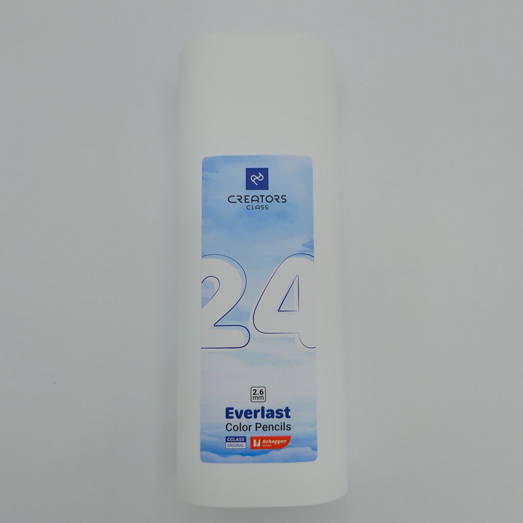 cre-co-pe-24-pack مداد رنگی 24 رنگ کریتورز کلاس مدل فشاری به همراه تراش