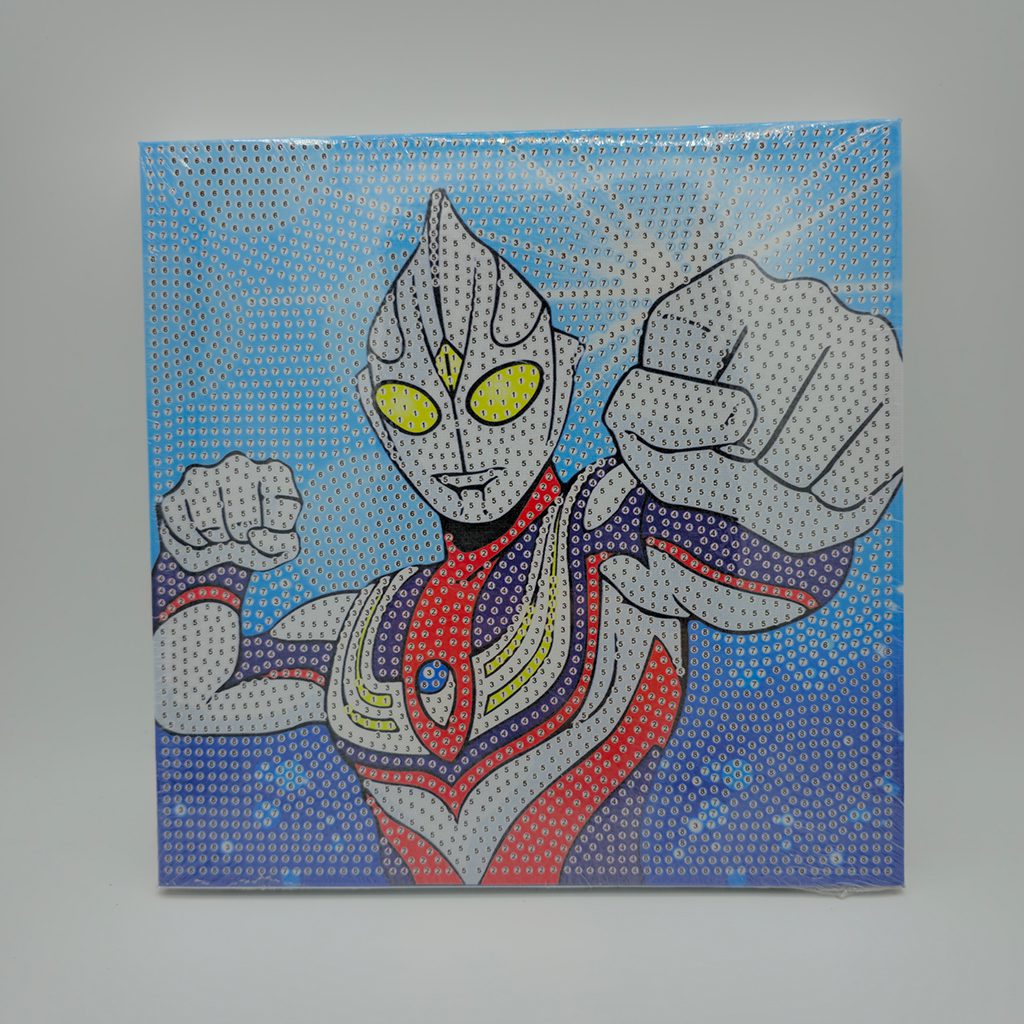 dia-pai-iron نقاشی الماسی بومی 20 در 20 طرح مرد آهنی