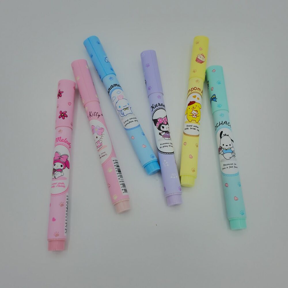 هایلایتر سانریو بسته 6 عددی