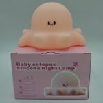 چراغ خواب سیلیکونی لمسی طرح هشت پا اورجینال - Image 3