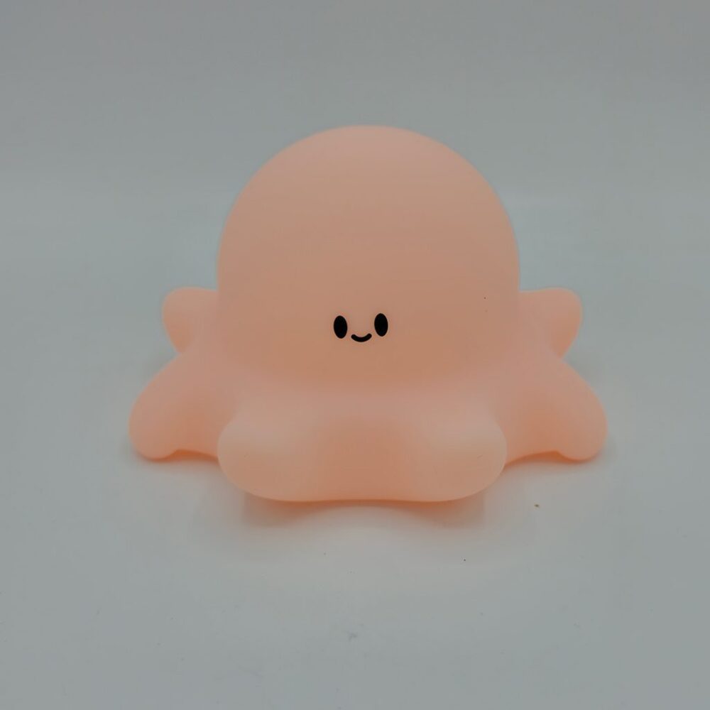 چراغ خواب سیلیکونی لمسی طرح هشت پا اورجینال