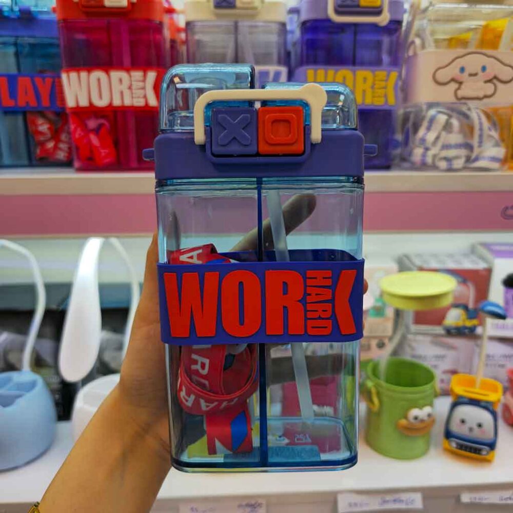 قمقمه دو مخزنه Work بند دار