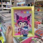 نقاشی الماسی قاب‌دار سانریو