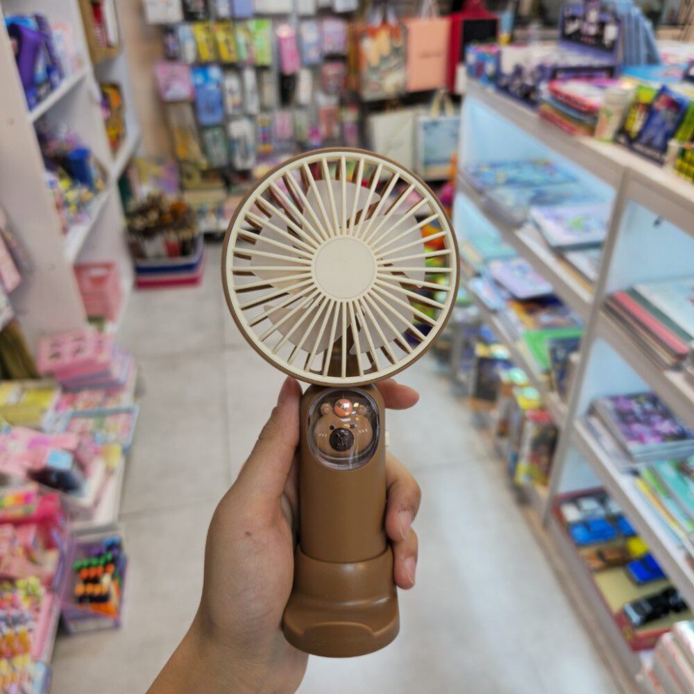 پنکه شارژی کاپی‌بارا هولدر دار