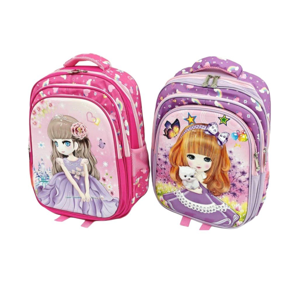 کوله پشتی برجسته عروسکی