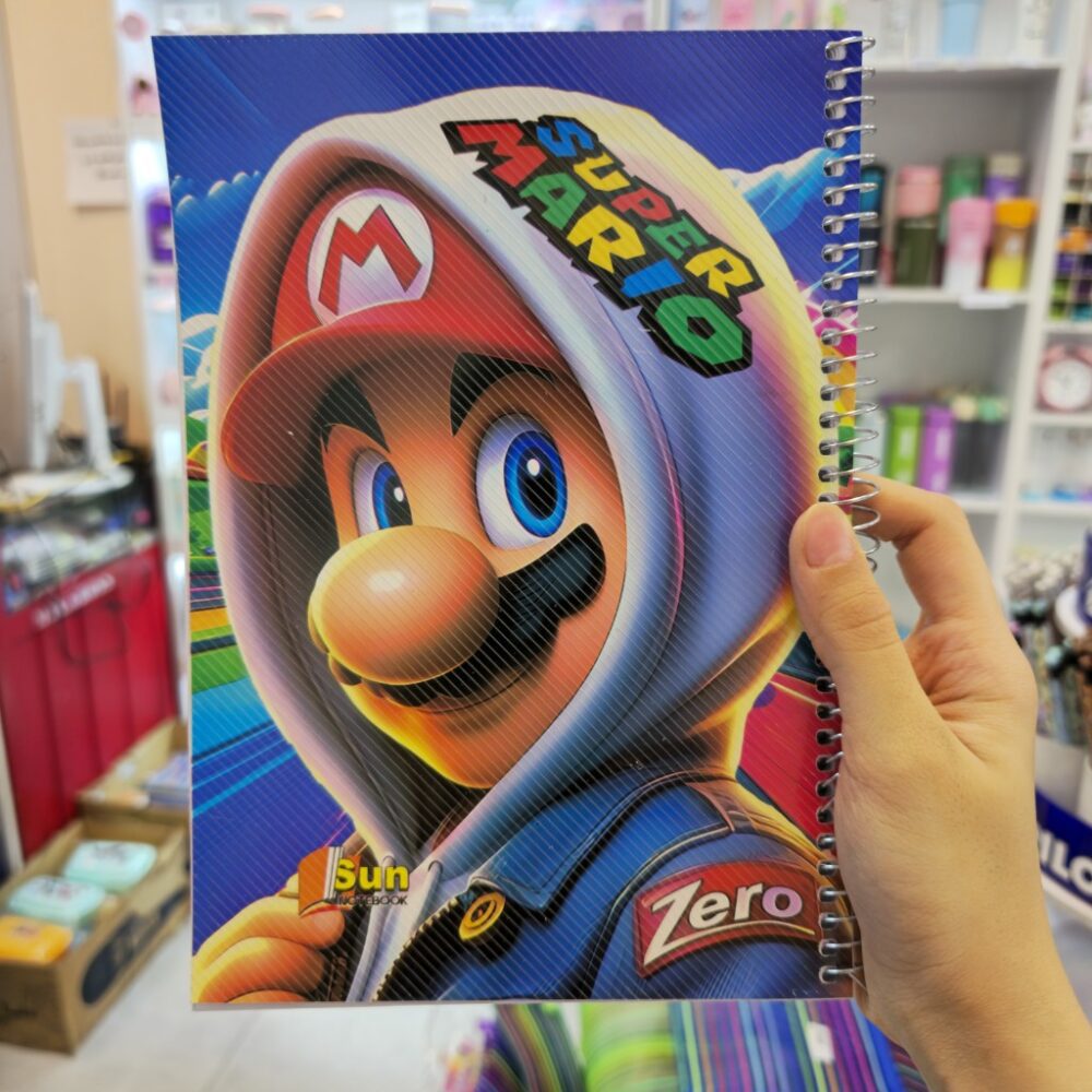 دفتر برند سان 100برگ ماریو