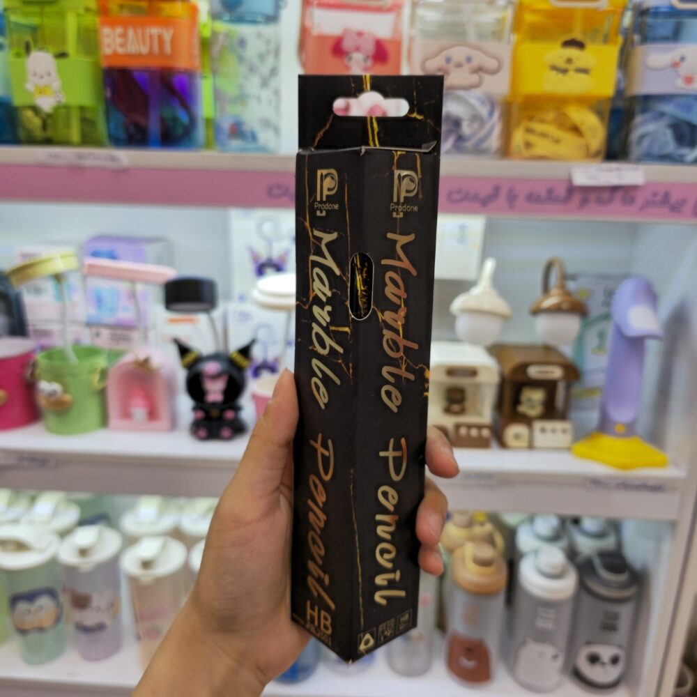 مداد طرح ماربل مثلثی