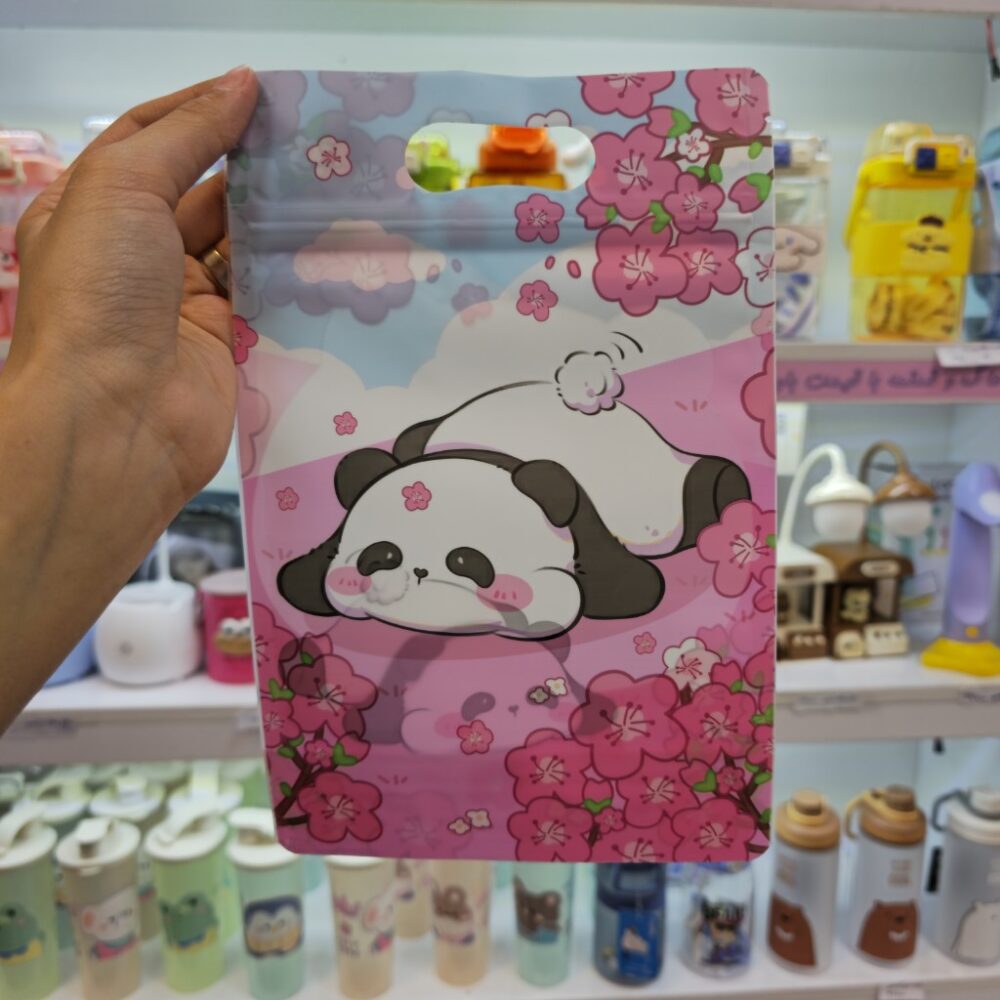 زیپ‌کیپ دسته‌دار مستطیلی سایز A5