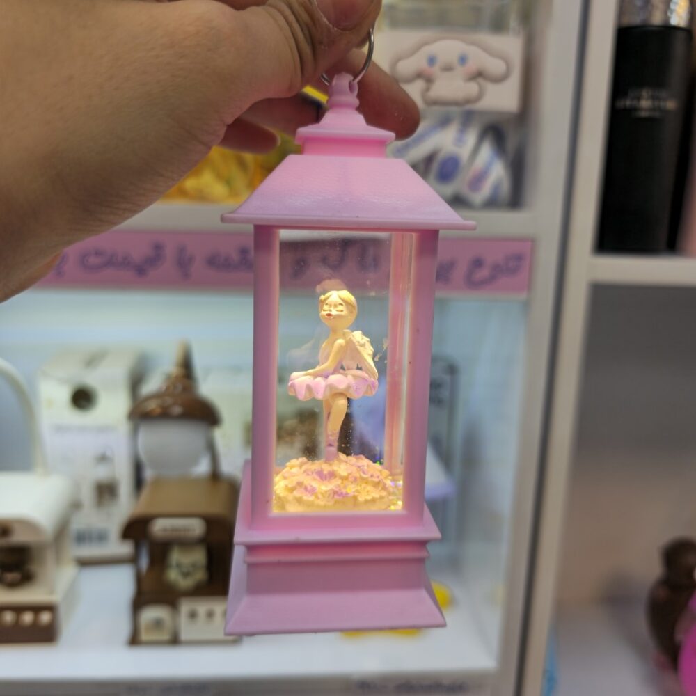 فانوس آکواریومی دکوری چراغ‌دار