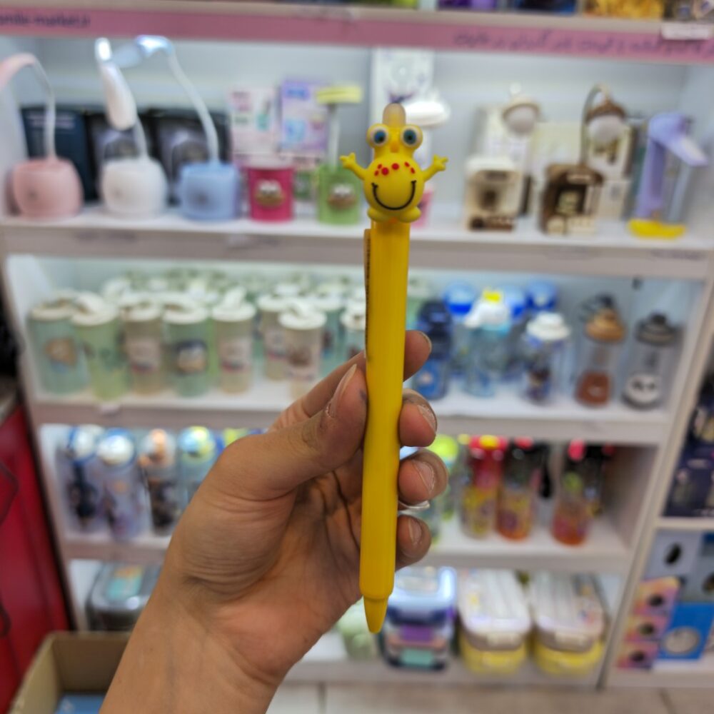 خودکار فشاری پاک‌کن‌دار میکروب