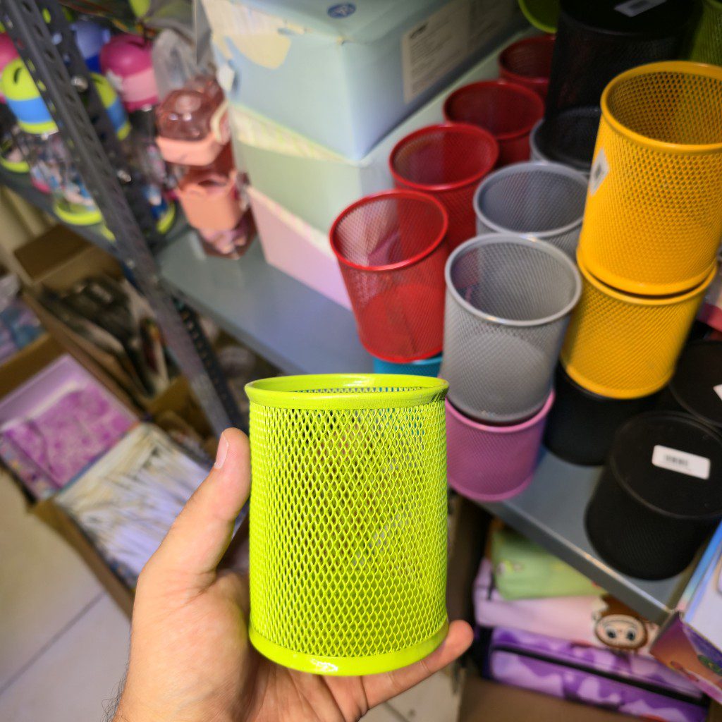 جاقلمی توری فلزی رنگی