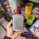 جاقلمی توری فلزی رنگی طوسی