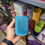 جاقلمی توری فلزی رنگی آبی