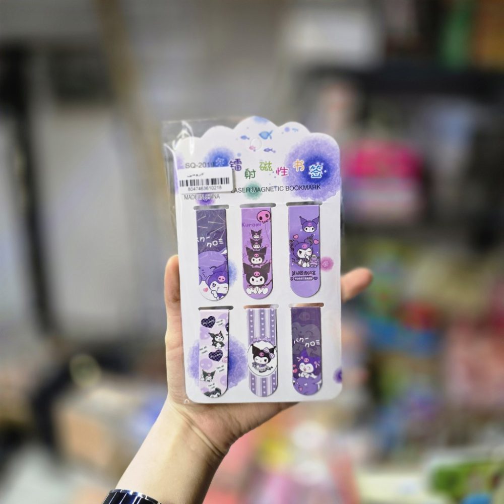 بوک مارک فانتزی بسته 6 عددی کرومی