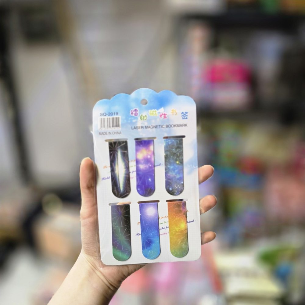 بوک مارک فانتزی بسته 6 عددی کهکشان