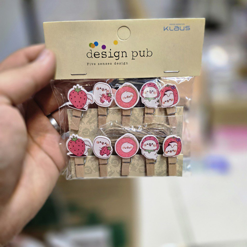 بسته گیره و کنف 10 عددی توت فرنگی