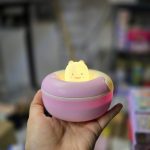 چراغ خواب و مطالعه دونات صورتی