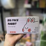 چراغ خواب سیلیکونی هفت رنگ طرح خرگوش خوابیده جعبه