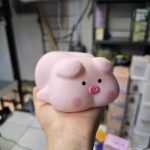 چراغ خواب سیلیکونی هفت رنگ طرح خوک