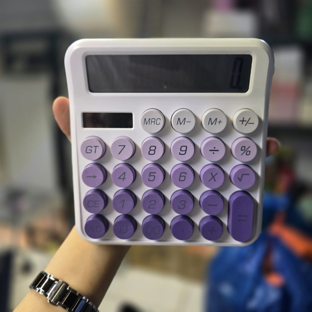 ماشین حساب طیف رنگی بزرگ فوتوسل دار بنفش