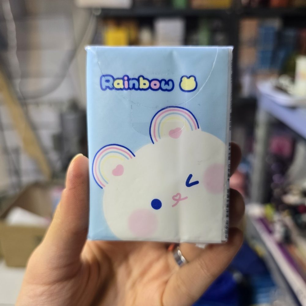 دستمال کاغذی جیبی 8 برگ طرح گربه آبی