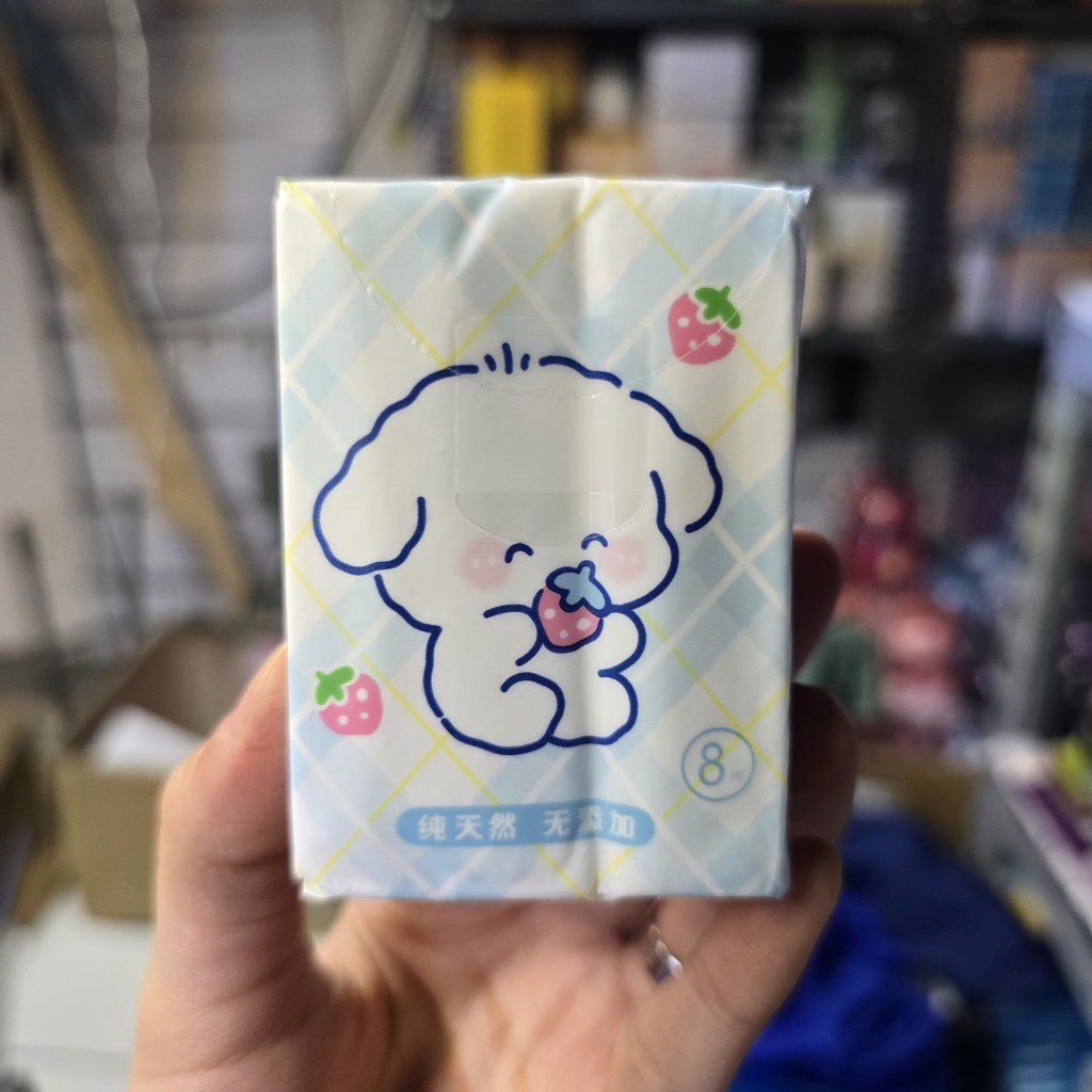 دستمال کاغذی جیبی 8 برگ طرح سگ