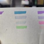 هایلایت بسته 4 عددی برند یوسی طیف رنگی آبی تست