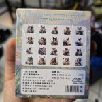 استیکر بسته 40 عددی طرح گربه سبز پشت