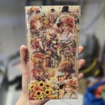 استیکر بسته 6 عددی طرح دختر نارنجی