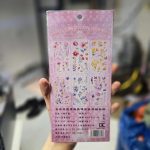 استیکر بسته 6عددی گل های رنگی - Image 2