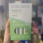 هایلایت بسته 4 عددی طیف رنگی سبز - Image 2